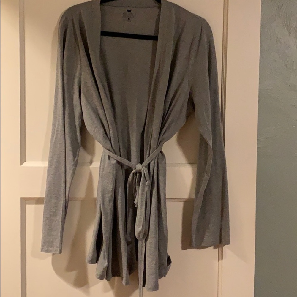 Grey Maternity lightweight Bathrobe
